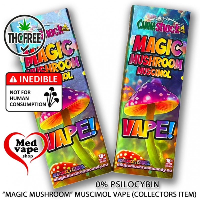 MAGIC MUSHROOM MUSCIMOL VAPE - CANNASHOCK THC WEED LEGAL MARIJUANA MAGIC MUSHROOM MUSCIMOL VAPE - CANNASHOCK THC WEED LEGAL MARIJUANA